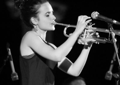 Andrea Motis on stage